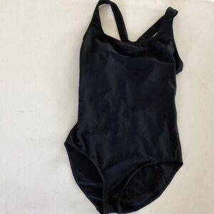 L.L. Bean Women's Black One-Piece Swimsuit